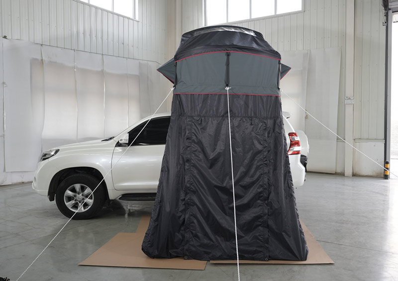 Outdoor 2-3 Person Rooftop Tent Custom 4X4 Suv Car Soft Shell New Design Camping Roof Top Tent