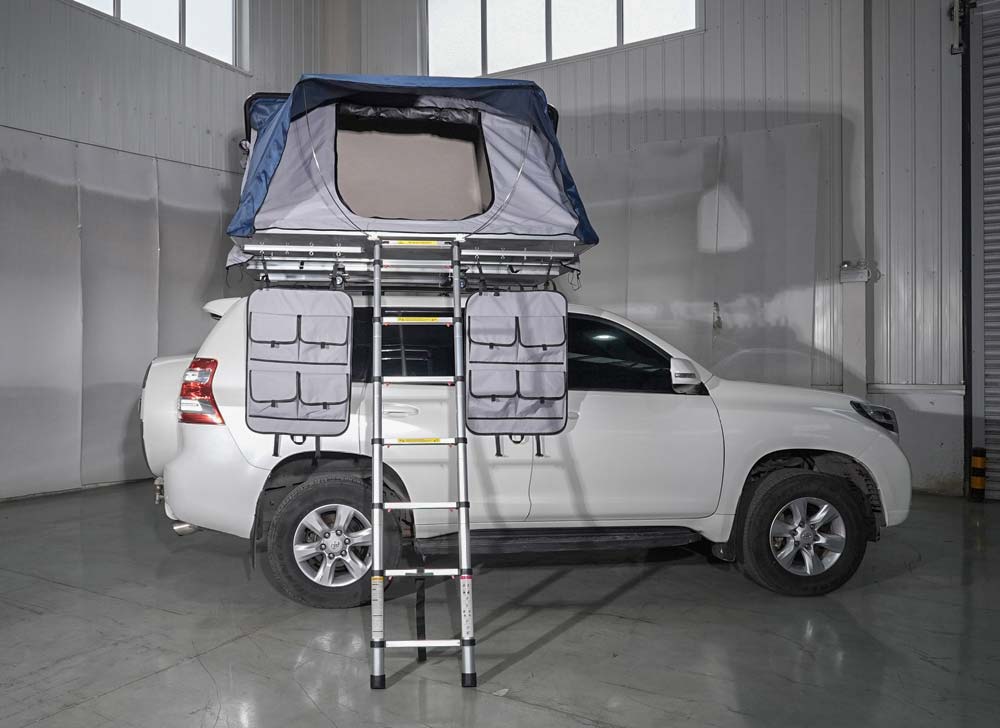 Best Selling Suv Car Side Open Rooftop Tent Custom Camping 4X4 Car Hard Shell Roof Top Tent