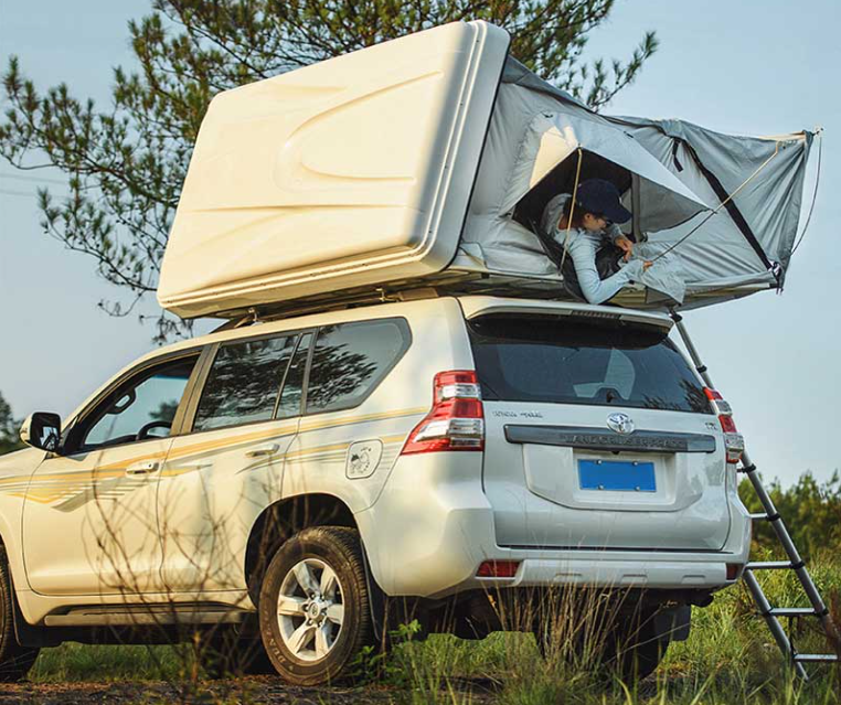 hard-shell rooftop tent