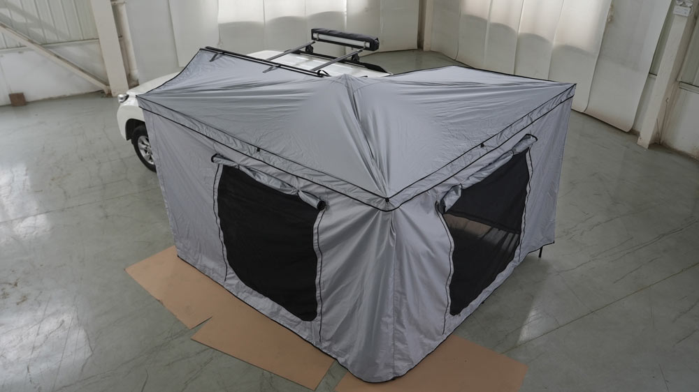 High Quality 2.5*3M Suv/4X4/4Wd Customized Retractable Camping Rooftop Car Roof Side Awning For Outdoor Camping Travel