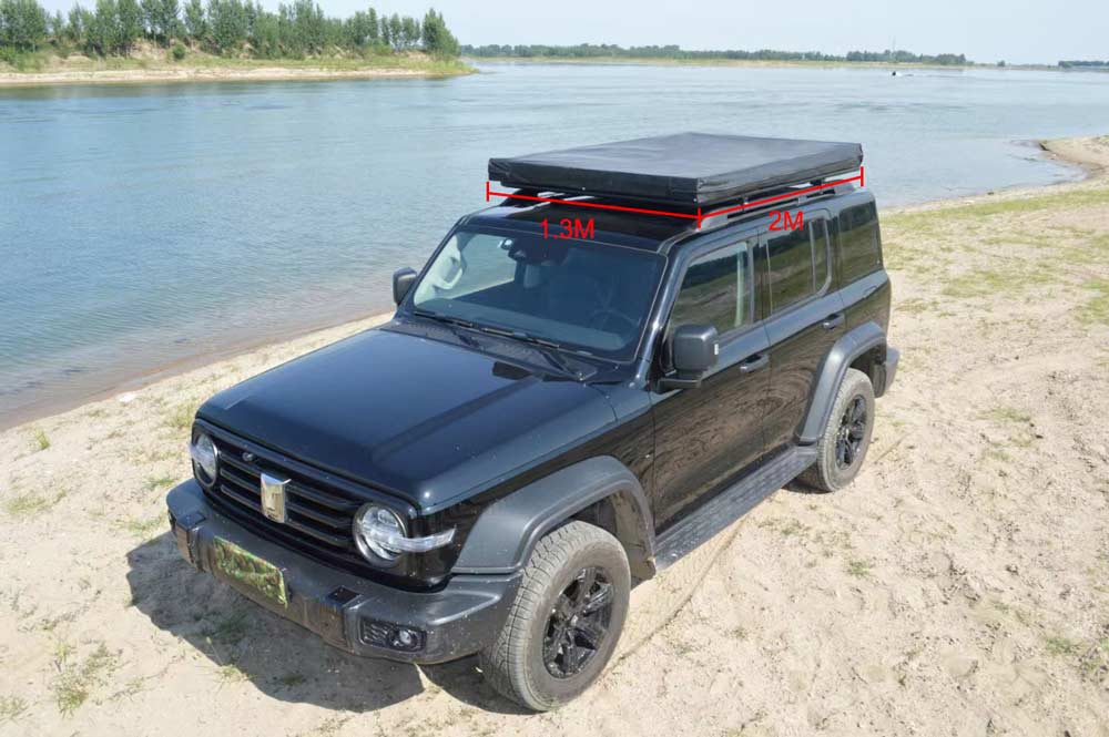 Outdoor Camping Waterproof Rooftop Tent 2 Persons Suv Soft Shell Roof Top Tent