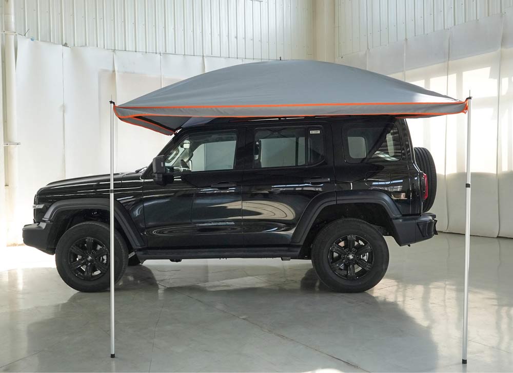 Retractable Car Roof Side Awning 4X4 4Wd Camping Waterproof Outdoor Camping Retracable Roof Car Tents Side Awning