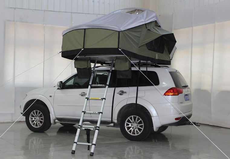 how to lift roof top tent