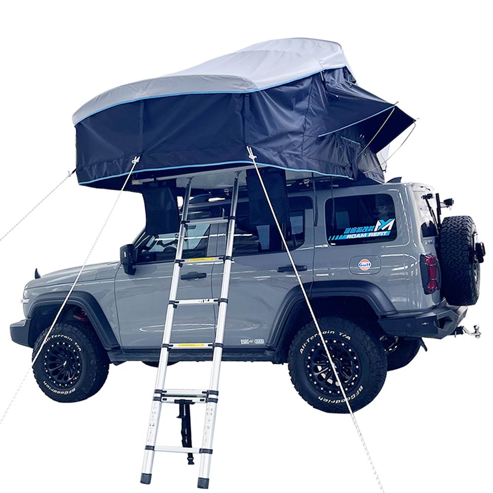 4Wd Camping Car Roof Tent Windproof Soft Car Roof 4X4 Quality Folding Camping Outdoor Traveling Car Roof Top Tents