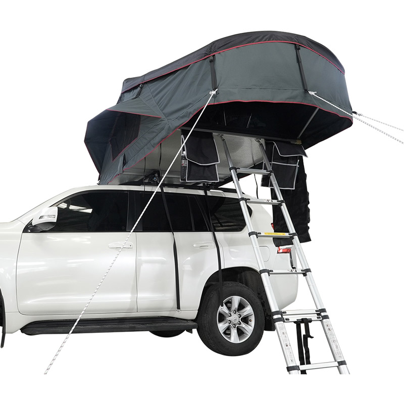 Outdoor 2-3 Person Rooftop Tent Custom 4X4 Suv Car Soft Shell New Design Camping Roof Top Tent