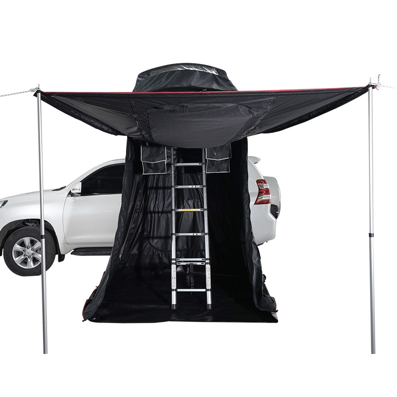 Outdoor 2-3 Person Rooftop Tent Custom 4X4 Suv Car Soft Shell New Design Camping Roof Top Tent