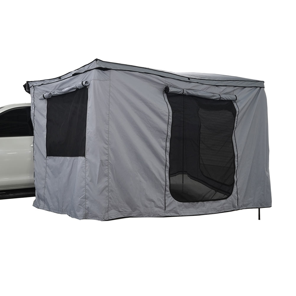 High Quality 2.5*3M Suv/4X4/4Wd Customized Retractable Camping Rooftop Car Roof Side Awning For Outdoor Camping Travel