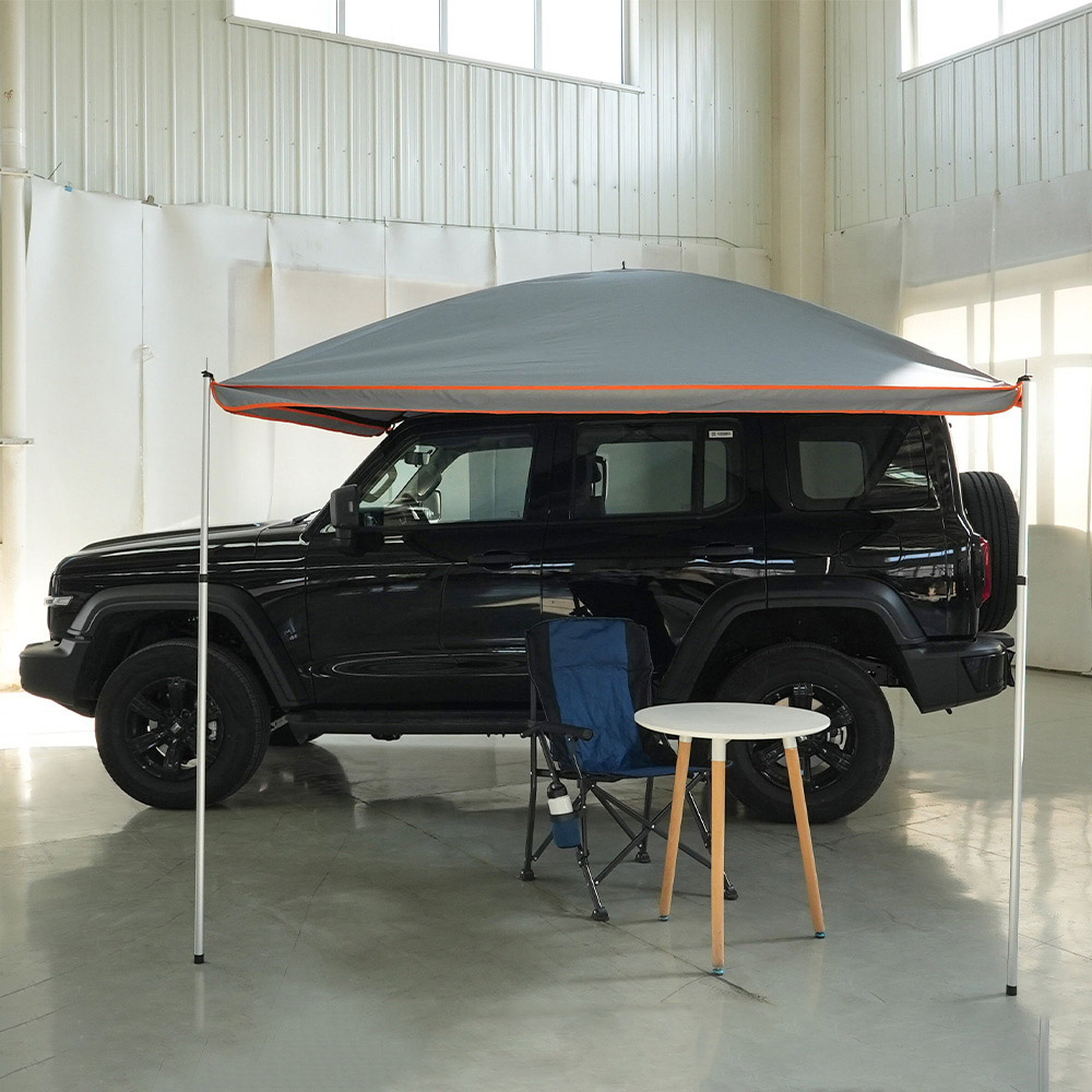 Retractable Car Roof Side Awning 4X4 4Wd Camping Waterproof Outdoor Camping Retracable Roof Car Tents Side Awning