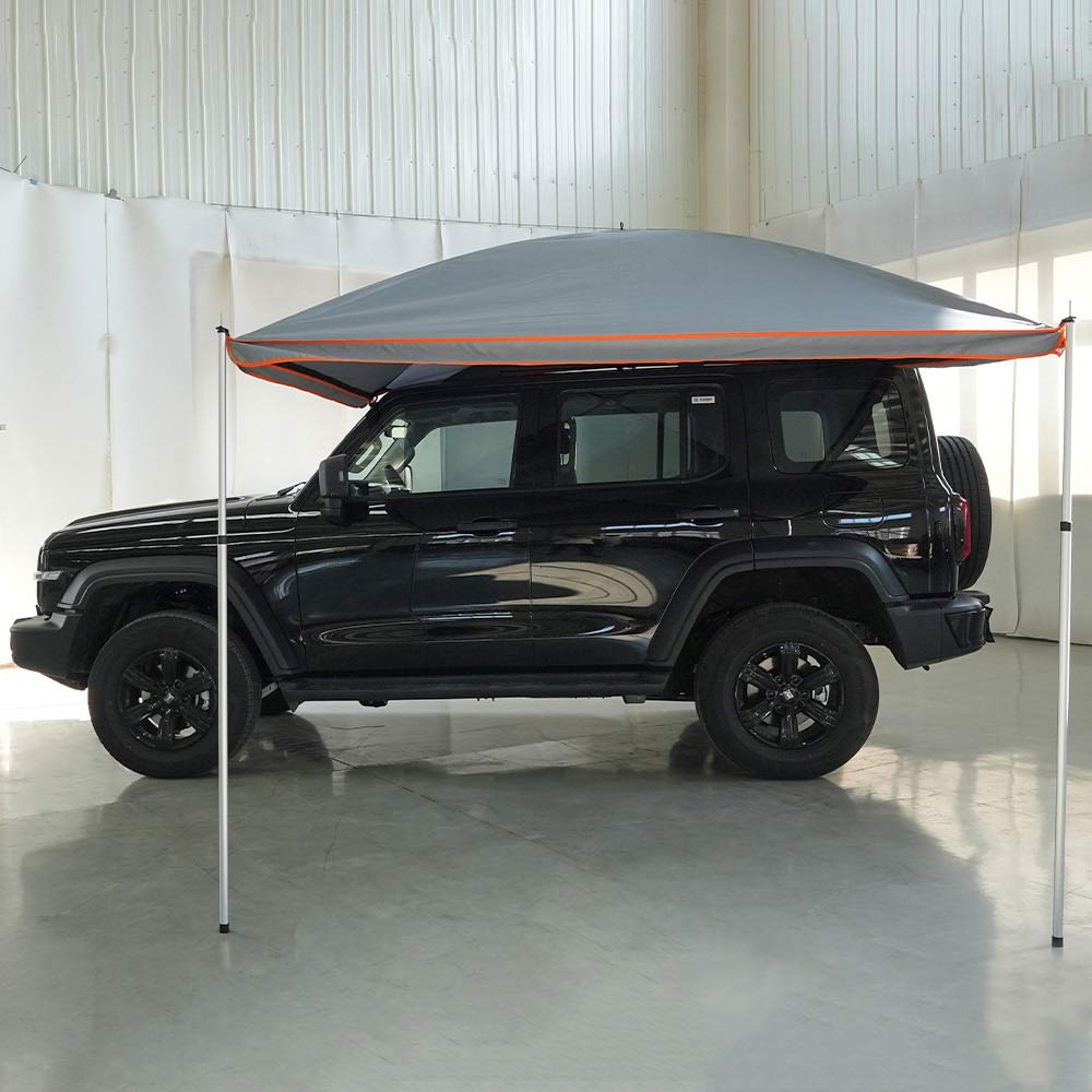 Retractable Car Roof Side Awning 4X4 4Wd Camping Waterproof Outdoor Camping Retracable Roof Car Tents Side Awning